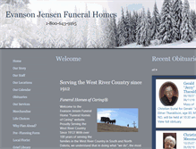 Tablet Screenshot of funeralhomesofcaring.com